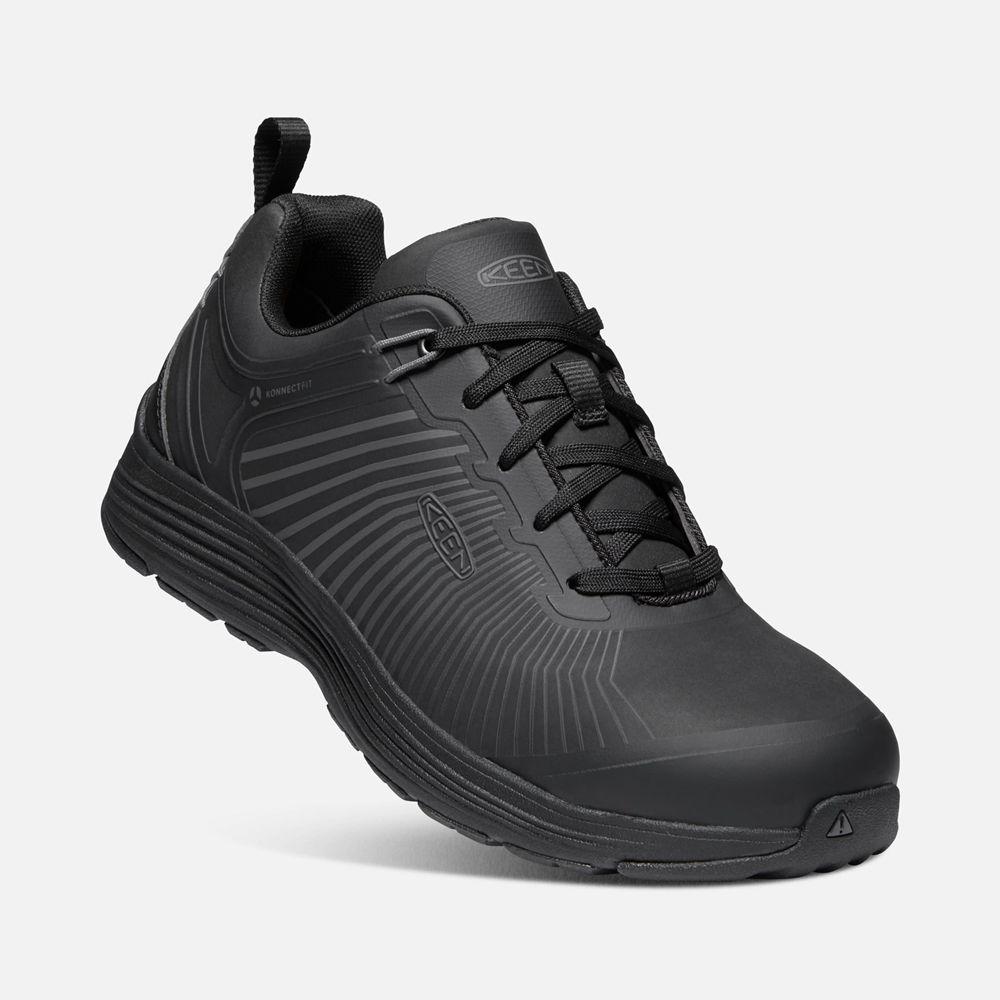 Chaussures de Travail Keen Homme Noir | Sparta Xt (Aluminum Toe) | OJZGT-2468